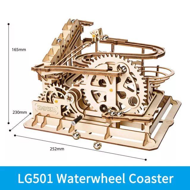 3D Wooden Model Building Block Kit