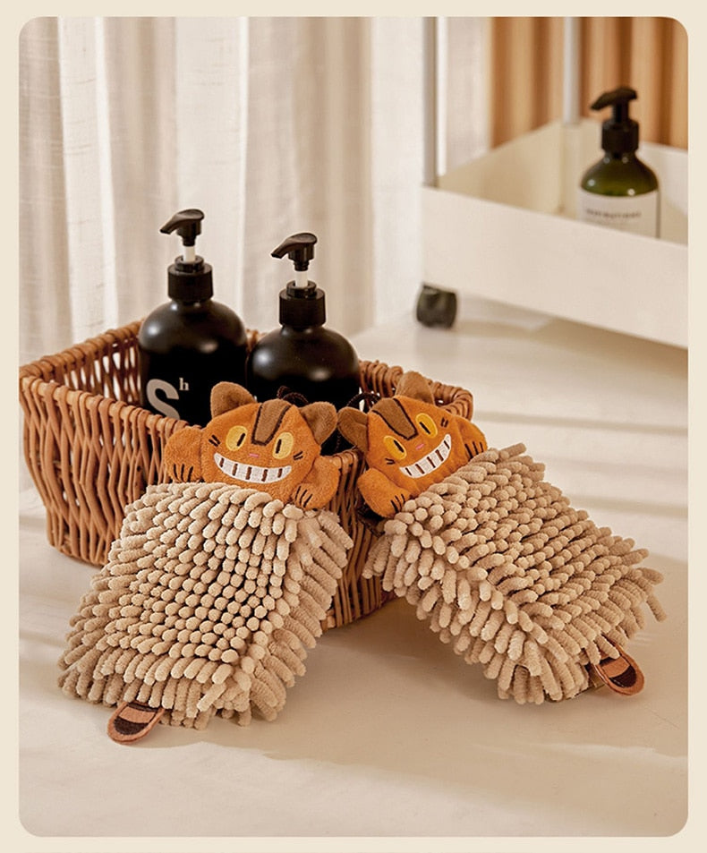 Cartoon Animal Hand Towel