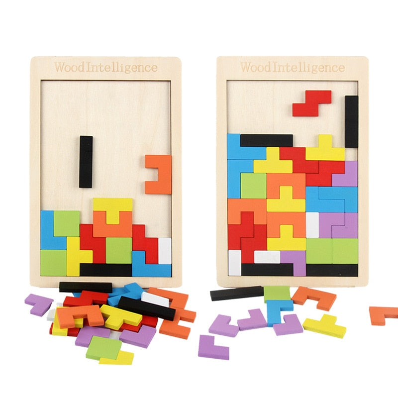 Wooden Tangram Puzzle