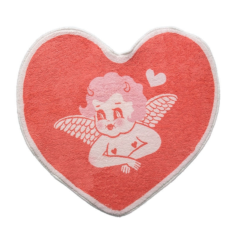 Heart Bath Rug