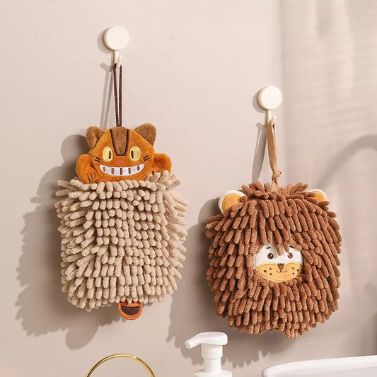 Cartoon Animal Hand Towel