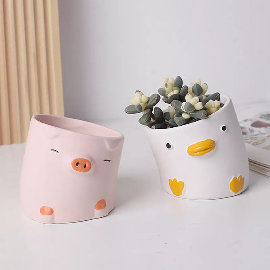 Animal Succulent Ceramic Pot
