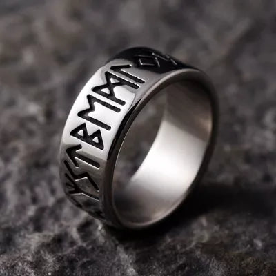 Stainless Steel Viking Ring
