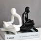 Nordic Abstract Thinker Sculpture