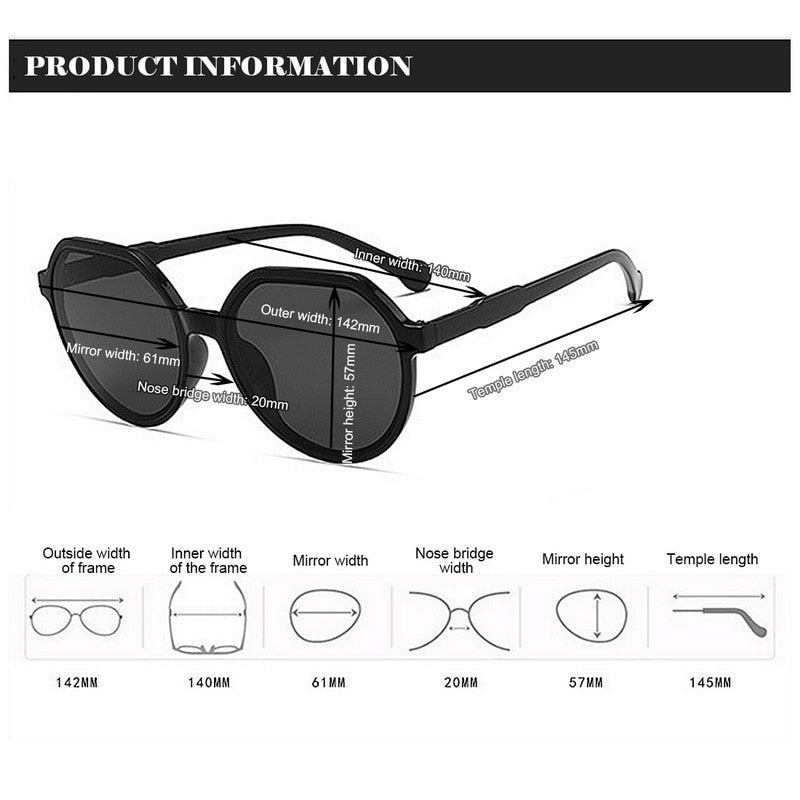 Round Frame Sunglasses