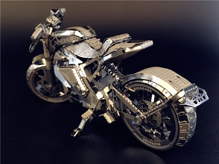 3D Motorcycle Model Puzzle