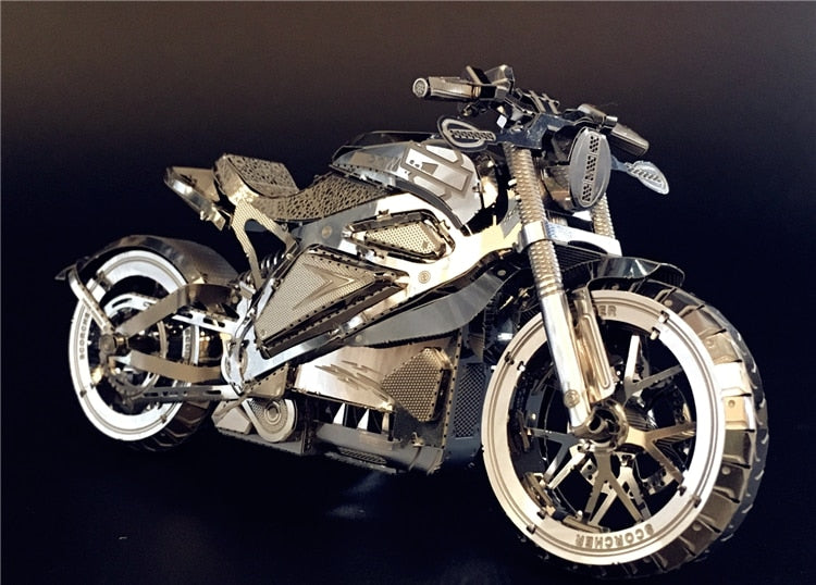 3D Motorcycle Model Puzzle