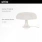 Minimalist Designer Mushroom Table Lamp