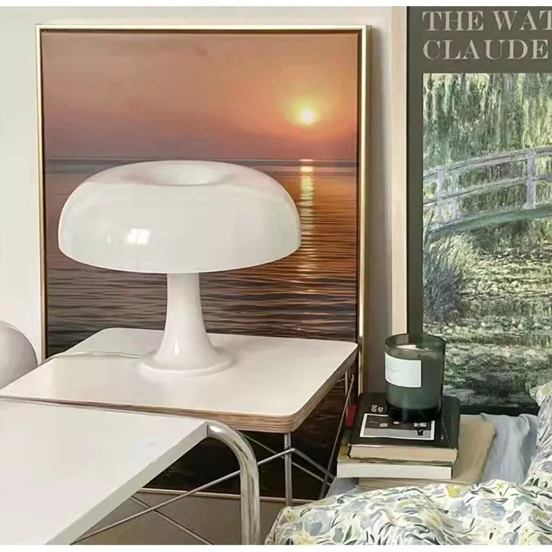 Minimalist Designer Mushroom Table Lamp
