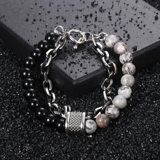Stone Beaded Bracelet