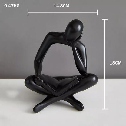 Nordic Abstract Thinker Sculpture