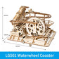 3D Wooden Model Building Block Kit