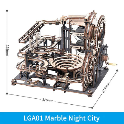 3D Wooden Model Building Block Kit