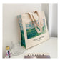 Oil Painting Canvas Tote Bag