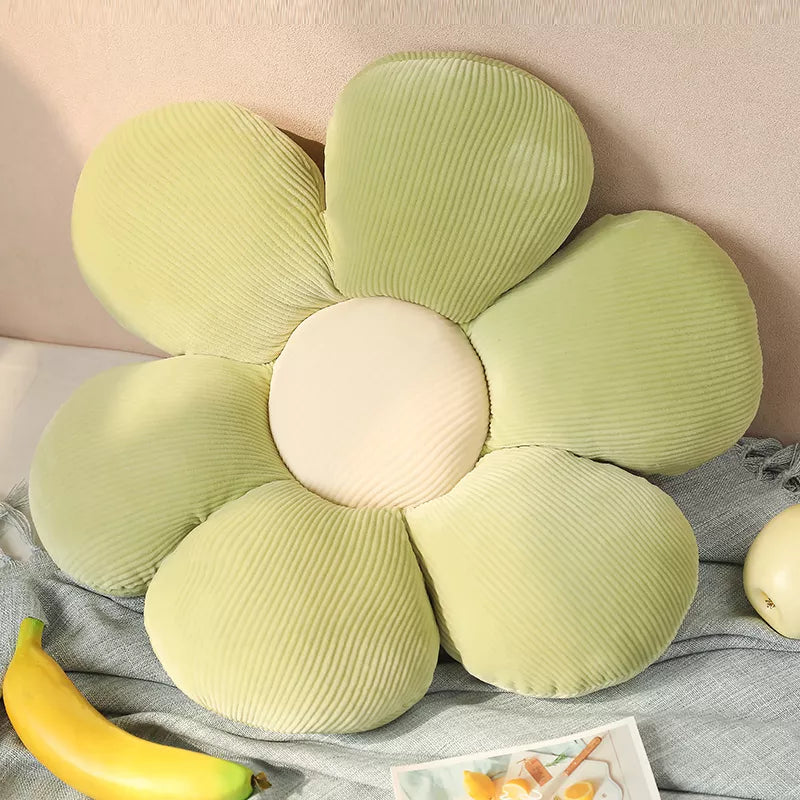 Stuffed Petal Flower Cushion Decor Pillow