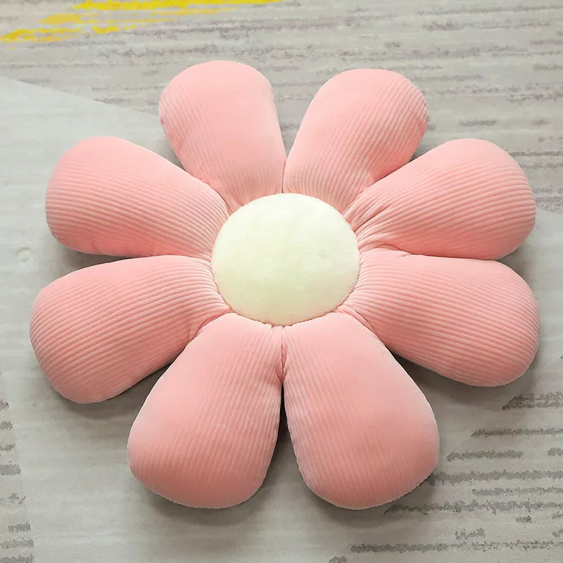 Stuffed Petal Flower Cushion Decor Pillow