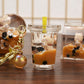 Bear Milk Tea Cup Keychain w/ Pearl