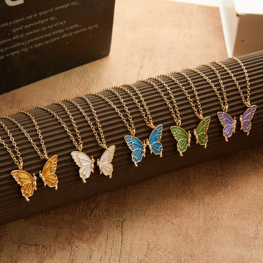 Friendship Butterfly Necklace