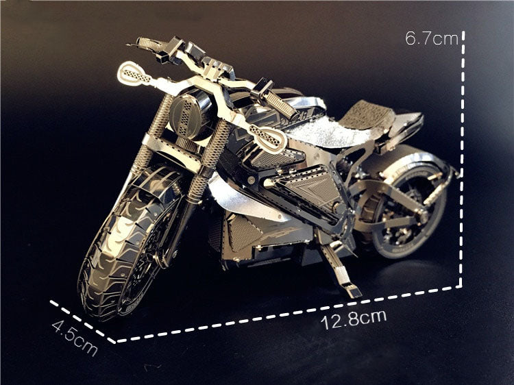 3D Motorcycle Model Puzzle