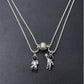 Astronaut Magnetic Couple/Friendship Necklace